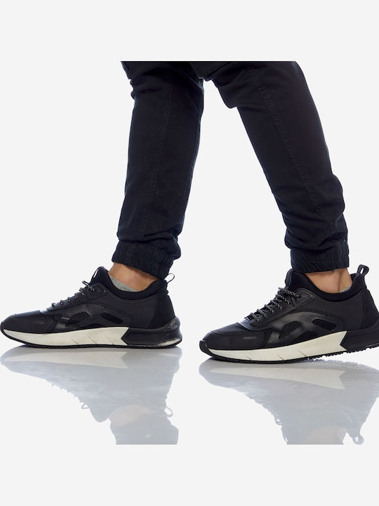 Trousers Cargo Elastic Black