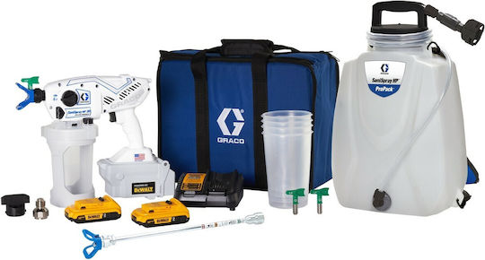 Graco SaniSpray HP 20 ProPack Airless Ψεκαστήρας Προπιέσεως Ηλεκτρικός με Χωρητικότητα 11.35lt