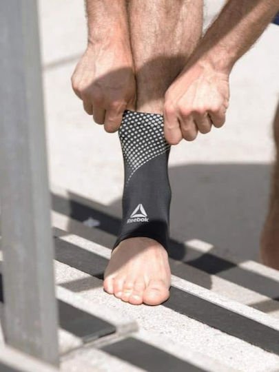 Reebok Reebok Knöchelbandagen mit Silikonknöchelbandagen in Schwarz