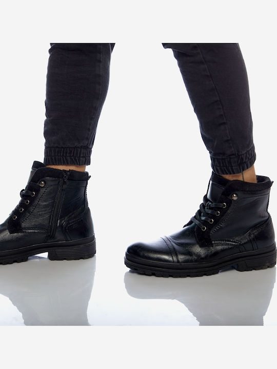 Men's Jeans Pants Elastic Black