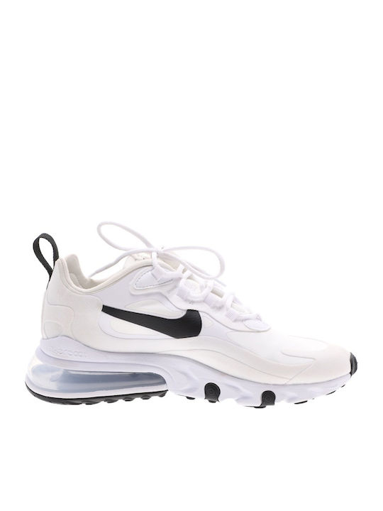 Air Max 270 React Women's Sneakers White / Black / Metallic Silver