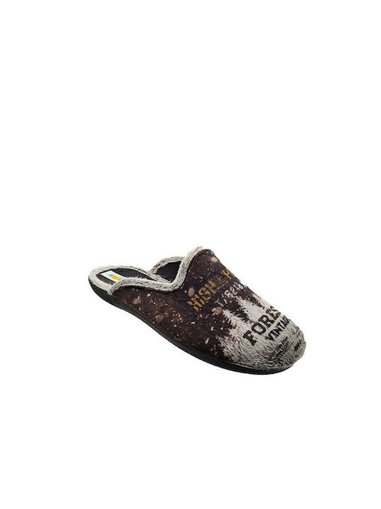 Medies Men's Slipper Brown