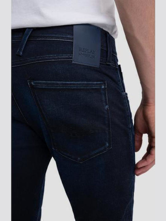 Herren Jeanshose Elastisch mit Skinny Passform Blau