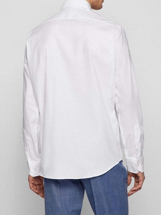 Boss Cotton Shirt White
