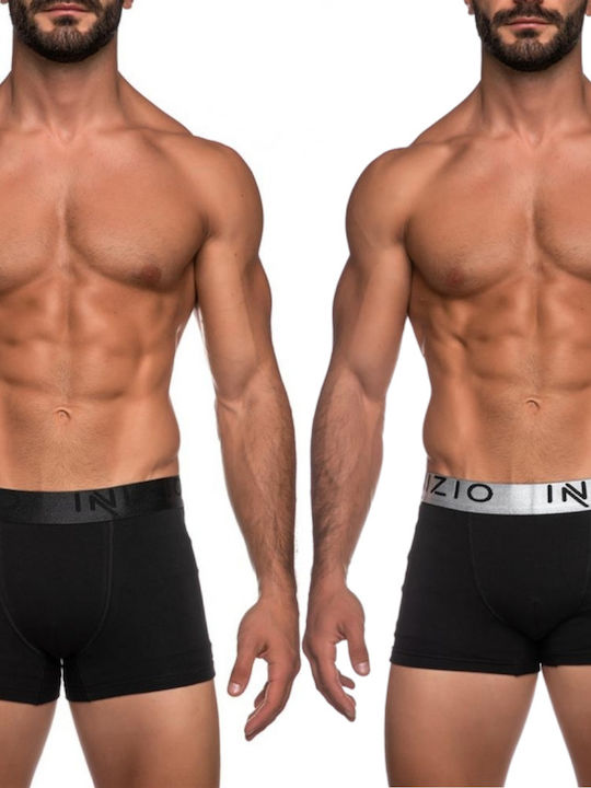 4400 Men's Boxers Black / Silver 2Pack
