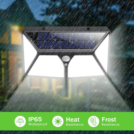 RayTech Wall Mounted Solar Light 2500lm with Motion Sensor 16cmx6cmx9.5cmcm