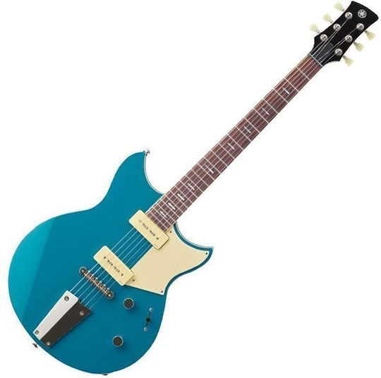 Yamaha Revstar RSS02T Electric Guitar SG with 2xP90 Pickup Configuration Swift Blue with Case
