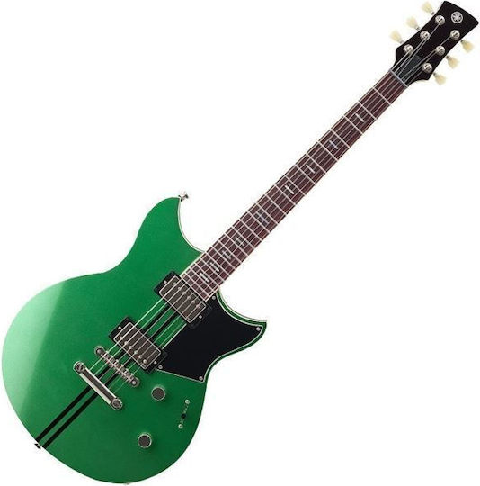 Yamaha Revstar RSS20 Electric Guitar SG with HH Pickup Configuration Flash Green with Case