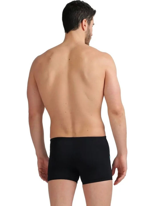 Men's Swimwear Shorts Black with Patterns