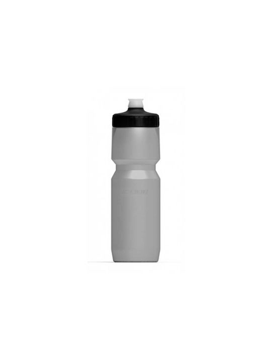 Cube Feather Cycling Plastic Water Bottle 750ml Gray