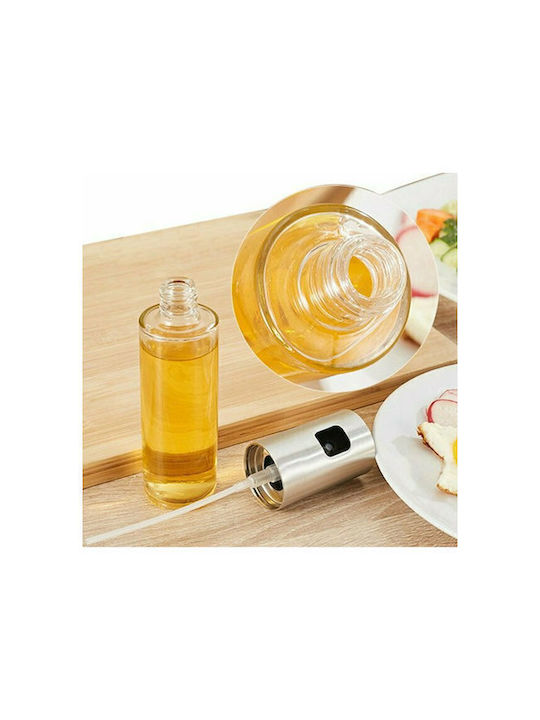 Δοχείο Λαδιού Σπρέι Πλαστικό 100ml Χρυσό
