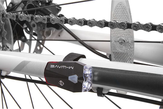 M-Wave Apollon 2 In 1 Vorderseite Fahrradlicht LED