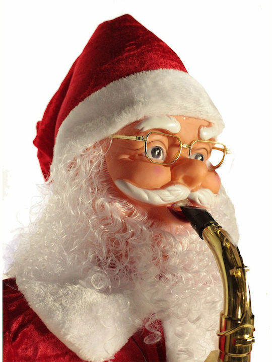 Santa Claus with Moving and Music Red 180cm