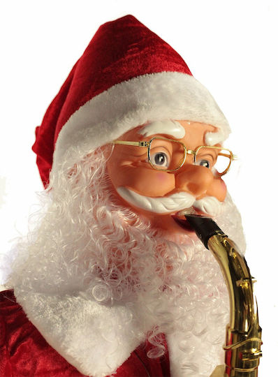 Santa Claus with Moving and Music Red 180cm