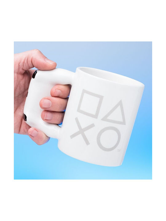 Paladone Playstation Shaped Mug Ceramic White
