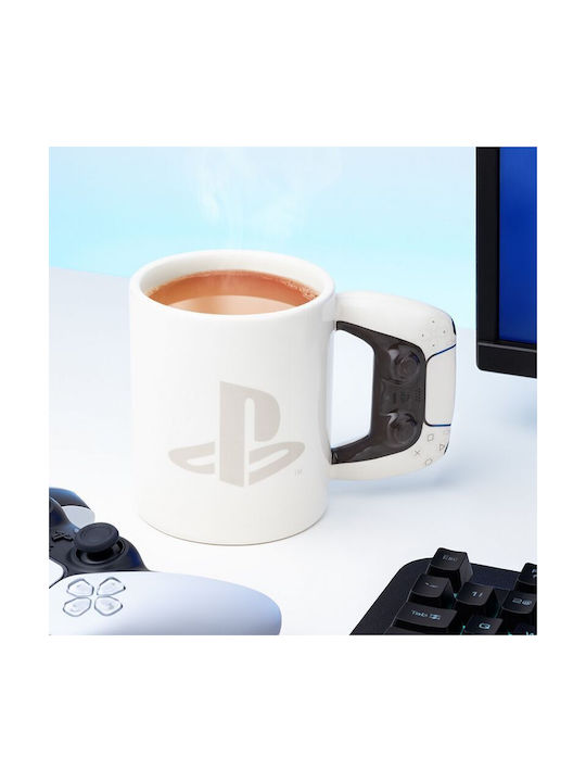 Paladone Playstation Shaped Mug Ceramic White