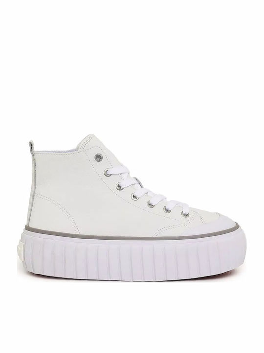 S-Hanami Flatforms Boots White