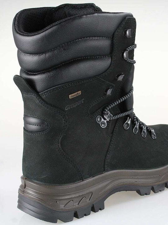 Grisport Herren Wanderschuhe Wasserdicht Scharz