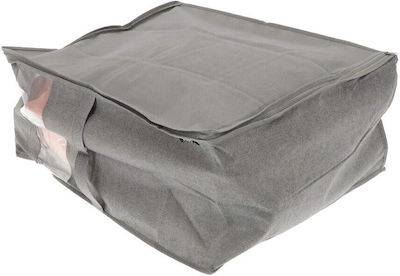 Domopak Living Stone Fabric Storage Case For Clothes in Gray Color 55x45x25cm 1pcs