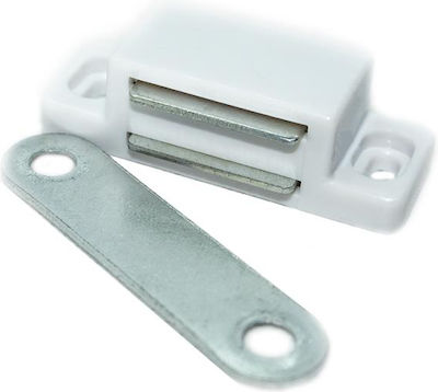 Amig Door Stopper Magnetic Plastic White 1pcs