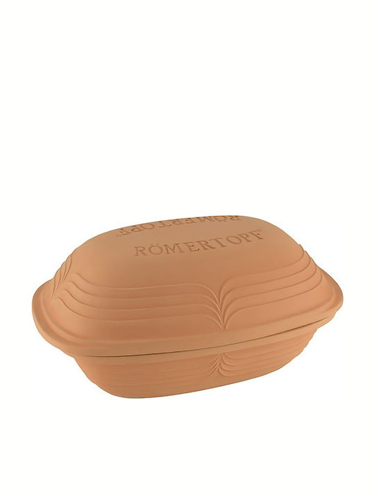 Romertopf Clay Baker 35x22.5x16,5cm Dutch Oven Oval 35x22.5cm 1Stück