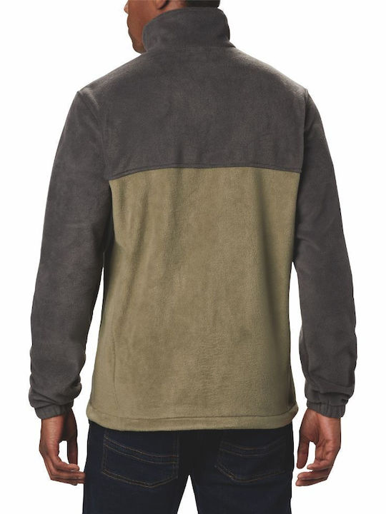Steens Mountain Men's Fleece Cardigan Green