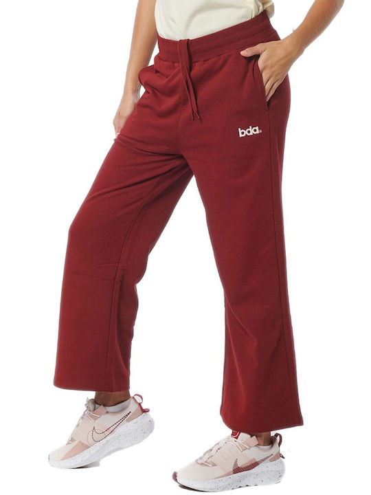 Jogginghose Breit Burgundisch