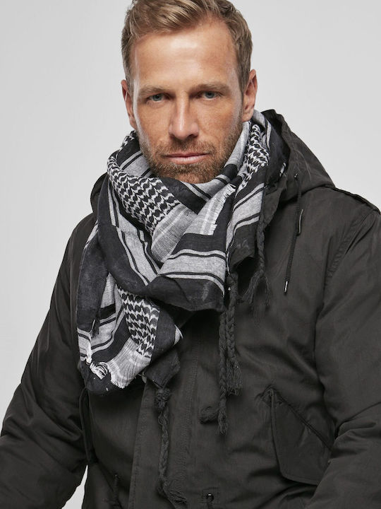 Shemag Men's Foulard White / Black