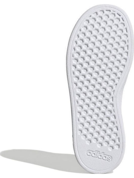 Grand Court Grand Court 2.0 Kids Sneakers with Scratch Matte Silver / Cloud White