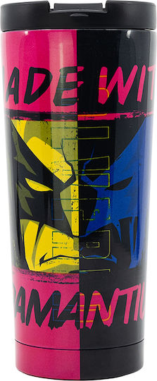 Stor X-Men Ποτήρι Θερμός Ανοξείδωτο 425ml Πολύχρωμο με Επιστόμιο