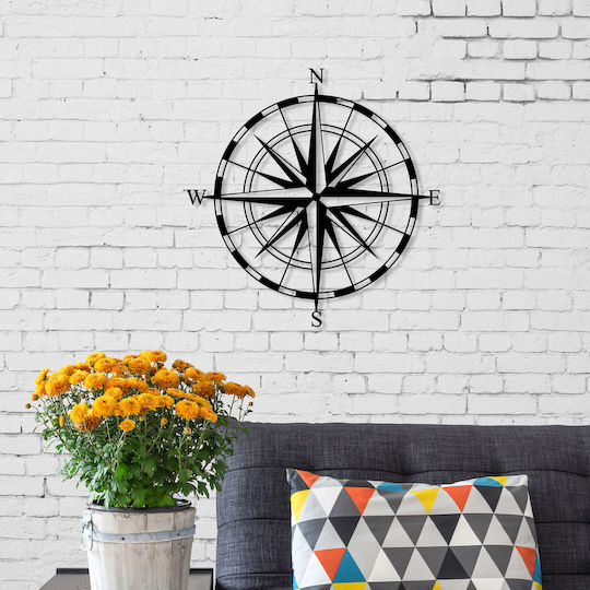 Megapap από Μέταλλο Compass 45x3x45cm Megapap από Μέταλλο Compass 45x3x45cm