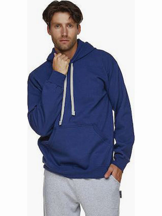 Sweatshirt mit Kapuze Indigo