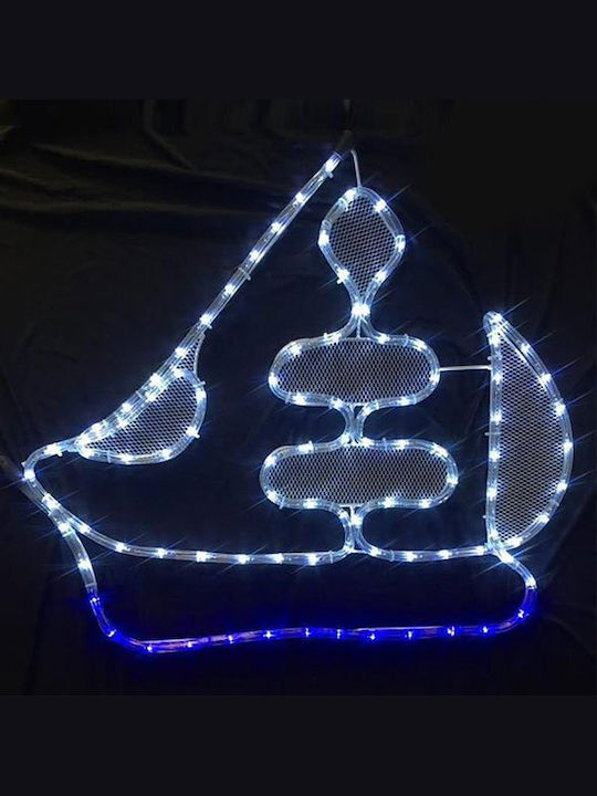 Eurolamp Weihnachtlicher Lichtschlauch in Form von Versand Transparent 60x51x51cm