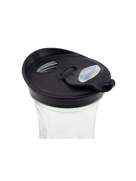 Stor Marvel ST00343 Bottle Water Glass with Screw Cap Transparent 900ml