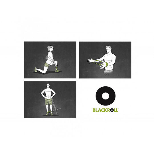 Blackroll Band Loop Лента за фитнес Цикъл Много трудно Черен Черен - Много труден