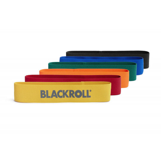 Blackroll Band Loop Лента за фитнес Цикъл Много трудно Черен Черен - Много труден