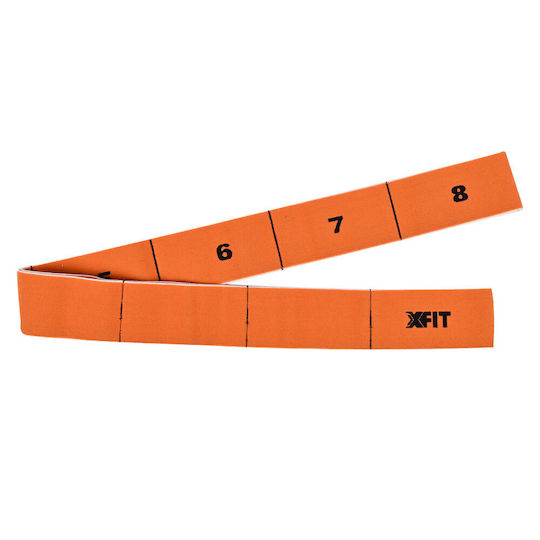 X-FIT Bandă de rezistență pentru exerciții Bucla Portocaliu