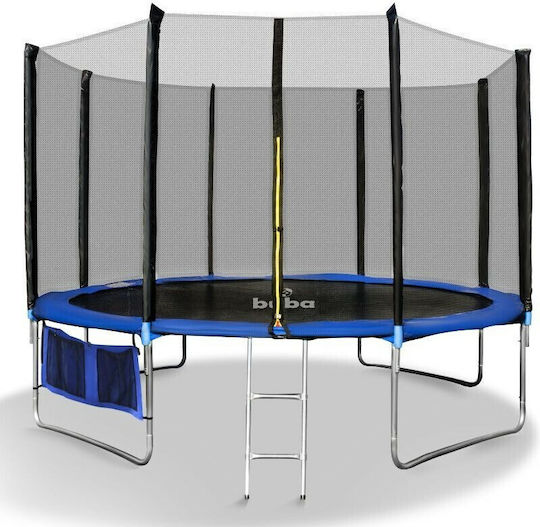 Buba Trampolin Draußen Durchmesser 366cm mit Netz & Leiter