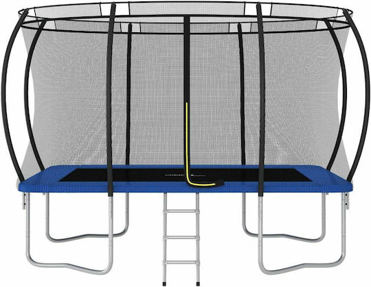 vidaXL Outdoor Trampoline 335x244cm with Net & Ladder