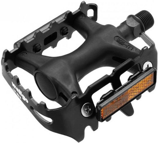 Wellgo LU-955 Flat Bicycle Pedals Black