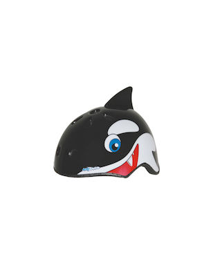 Kidzamo Orca Kids' Helmet for City Bike Black