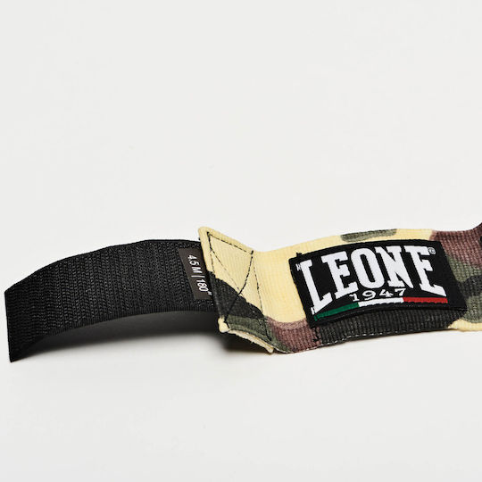 Leone AB705 AB705 Martial Arts Hand Wraps 3.5m Green Camo Camo