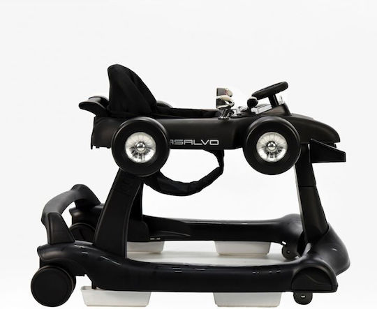 Asalvo F1 Baby Walker with Music for 6+ Months Black
