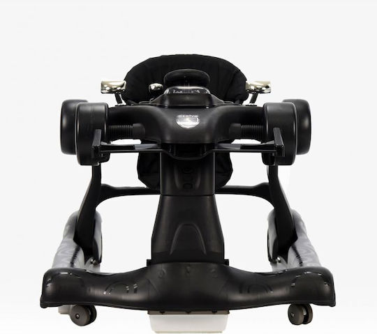 Asalvo F1 Baby Walker with Music for 6+ Months Black