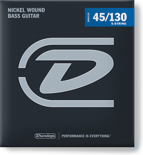 Dunlop Set Corzi Pentru Bas Nickel Wound 45 - 130