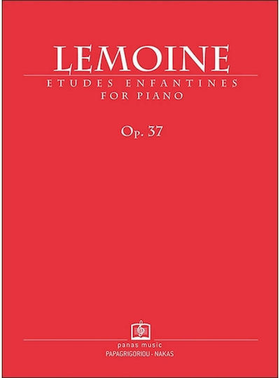Panas Music Etudes Enfantines Op.37 Παρτιτούρα για Πιάνο