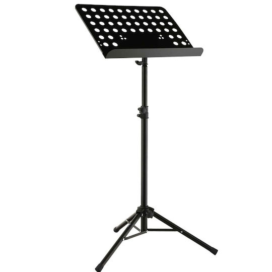 Muzik KYM-193 Αναλόγιο Ορχήστρας Ύψους 68-145cm σε Μαύρο Χρώμα