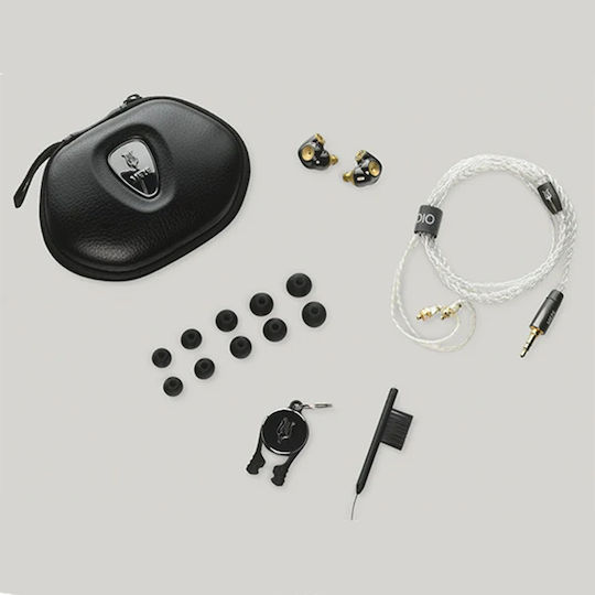 Meze Audio Ακουστικά Ψείρες In Ear Advar Μαύρα