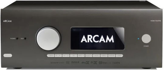 Arcam AV41 Усилвател Home Cinema 4K/8K 7 Канала с HDR и Dolby Atmos Черен