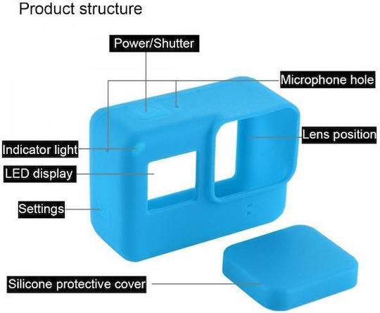 Puluz Silicone Case Protection Case for GoPro Hero 5 PU190L